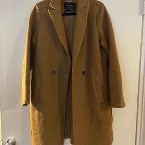 J. Crew Women's Camel Wool Coat